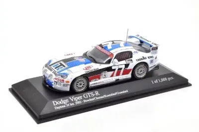 Minichamps 400021477 Dodge Viper GTS-R #77 'Bouchut - Goueslard - Chéreau - Rosenblad' 8th pl 24 hrs of Daytona 2002