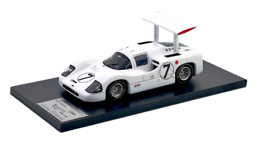 Marsh Models MM352B7LM Chaparral 2F #7 'Phil Hill - Mike Spence' – DNF 24 Hours of Le Mans 1967