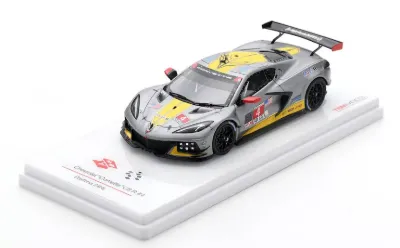 TSM Model TSM430551 Chevrolet Corvette C8.R #4 Corvette Racing 'Milner - Tandy - Sims' 2nd Place GTLM cl 24Hrs of Daytona 2021