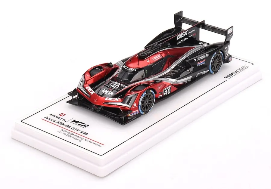 TSM Model TSM430820 Acura ARX-06 GTP #40 Wayne Taylor Racing with Andretti 'Louis Delétraz - Colton Herta - Jordan Taylor' – Winner 12 Hours of Sebring 2024
